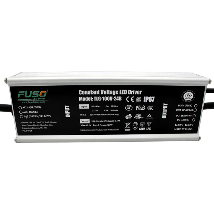Perché scegliere un driver LED a tensione costante da 100 W ad alto PF?