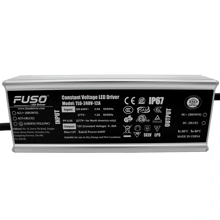Cosa rende il driver LED a tensione costante ad alto PF 24V 240W essenziale per i moderni sistemi di illuminazione?