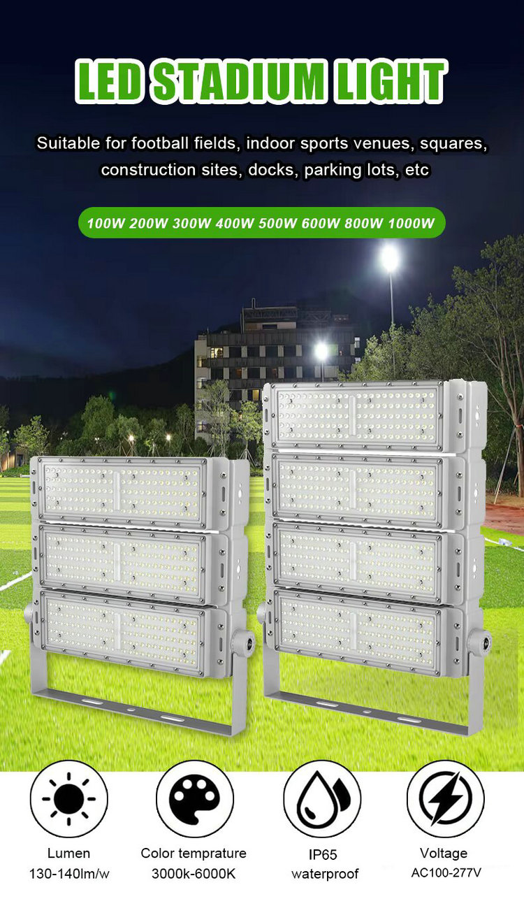 100w High Mast led flood lighting